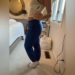 Royal blue Brandy Melville/ John Galt sweatpants
